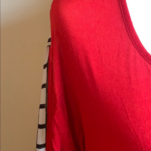 Half checkered blouse - Picture 2 of 4